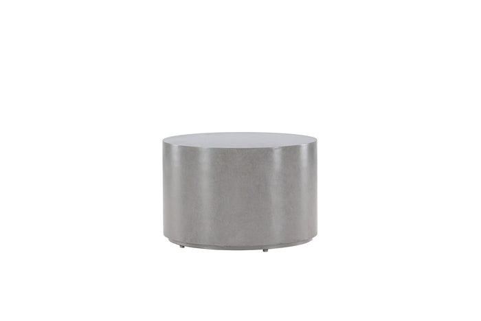 Fjôrd - Bijzettafel Grijs Metaal - 60x60x40cm - Lissabon