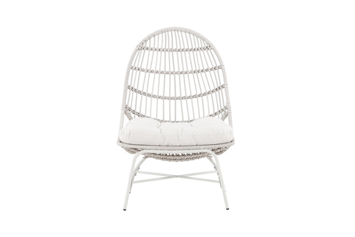 Fjôrd - Loungestoel Beige Metaal - Paul