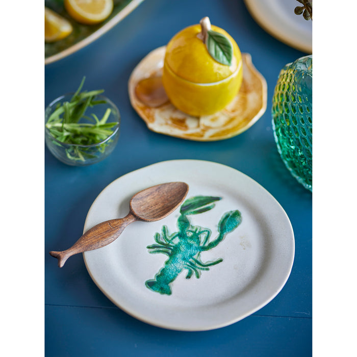 Bloomingville Hadden Ontbijtbord 4 st. - Ø 21 cm - Kreeft