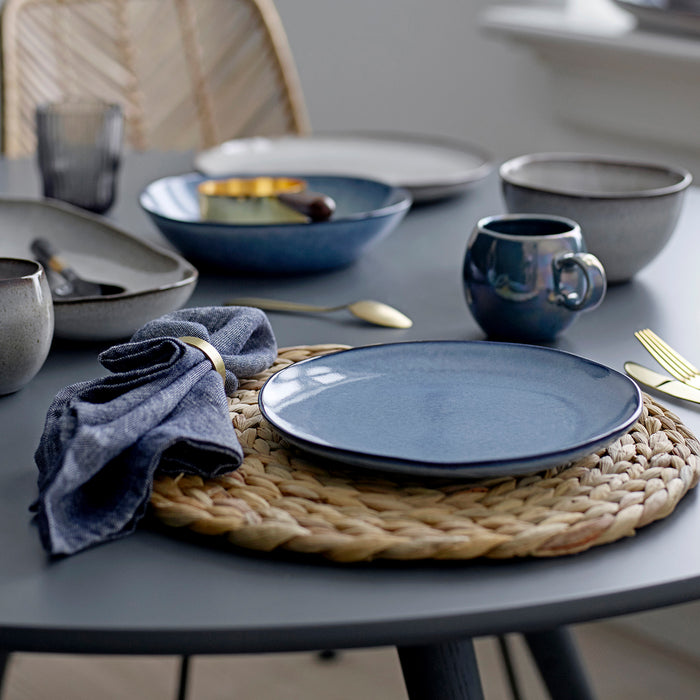 Bloomingville Sandrine Serviesset 12-delig - Blauw