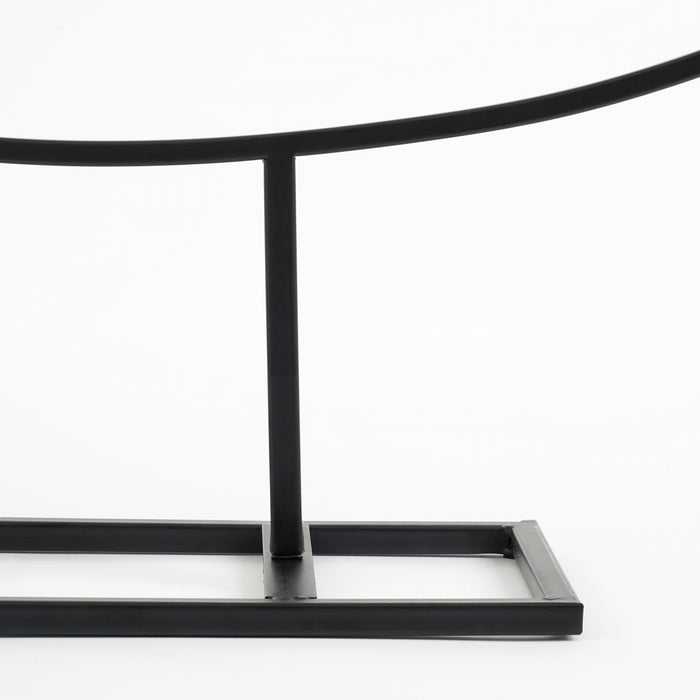 Mica Decorations Decoratie Kerstboom - L50 x B15 x H105 cm-IJzer-Zwart