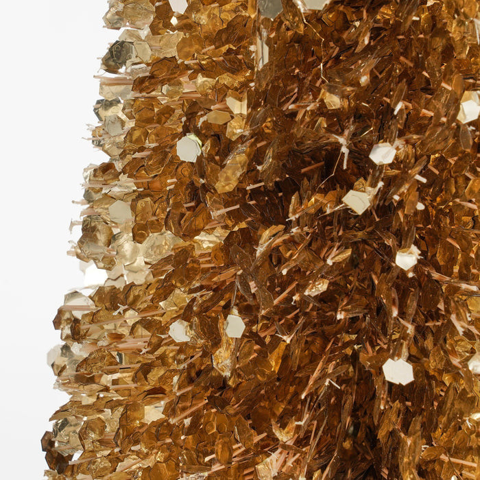 Mica Decorations Decoratie Kerstboom - H60 x Ø19 cm - Champagne