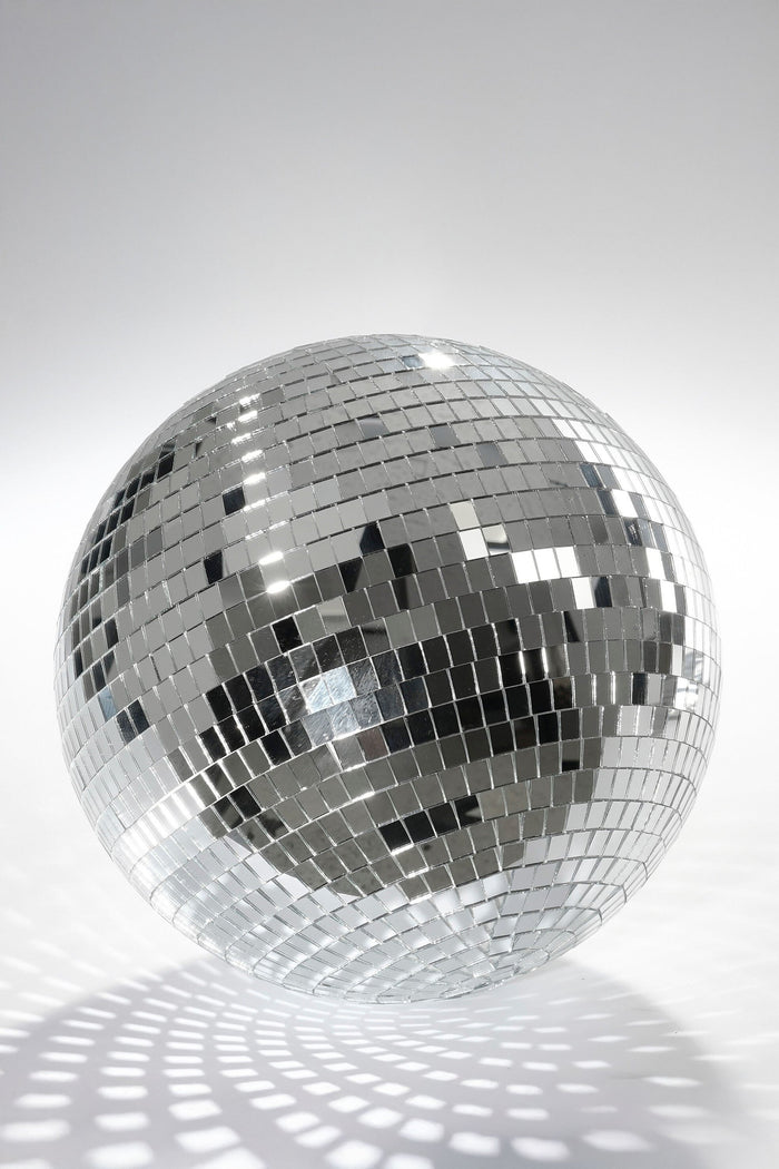 Mica Decorations Kerst Discobal - Ø50 cm - Zilver