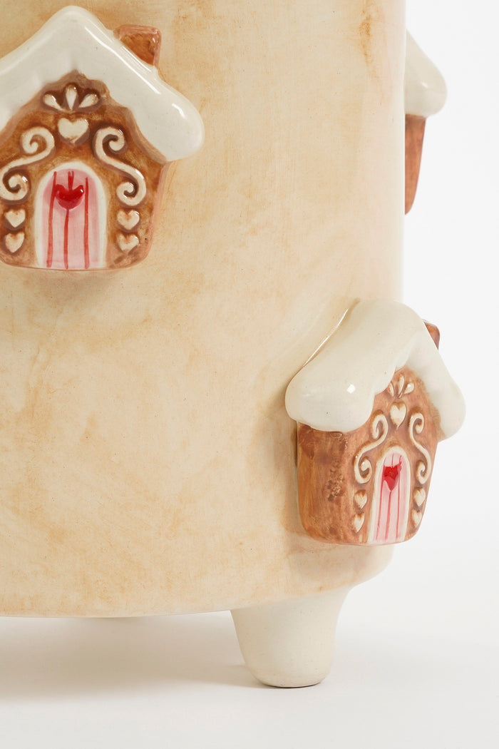 Mica Decorations Bloempot - Assorti - H15 x Ø17 - Off-white