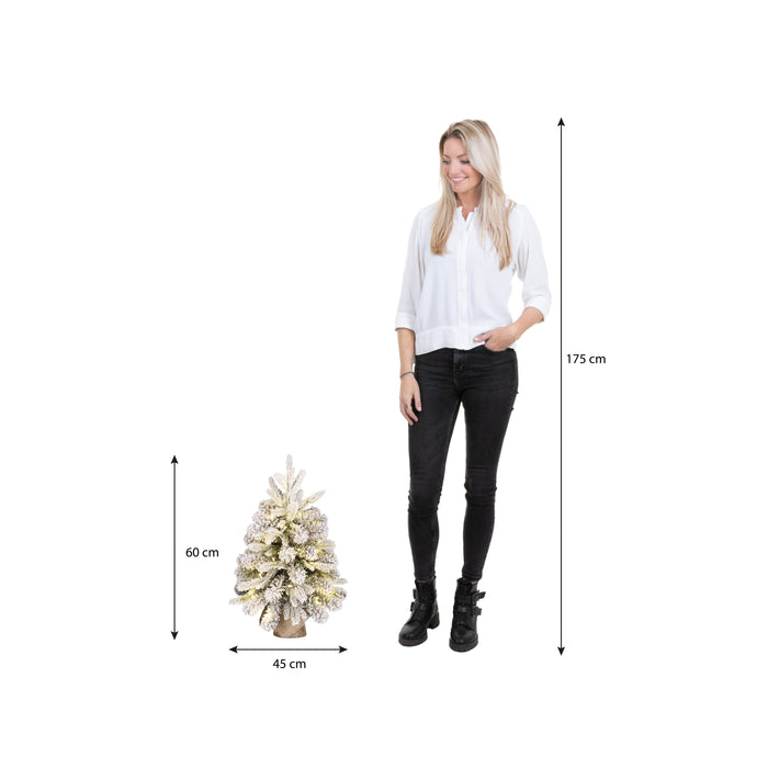 Black Box Trees Grimshaw Kunstkerstboom met Verlichting-H60 x Ø45 cm