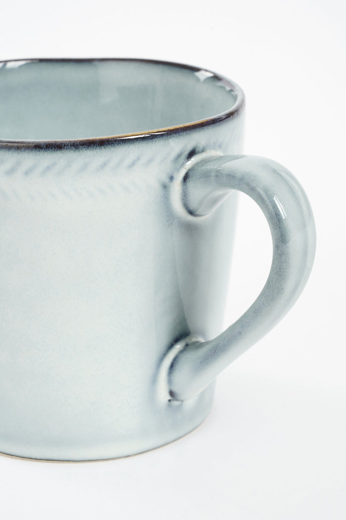 Mica Decorations Racco Serviesset 4 Persoons - Steengoed - Lichtgrijs