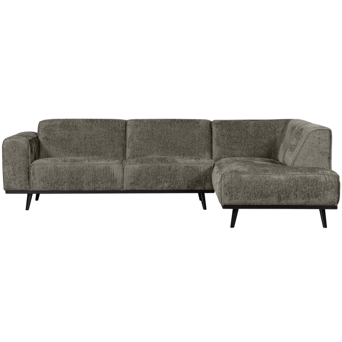 WOOOD Statement Hoekbank Rechts - Frost - Beige|Wheatfield