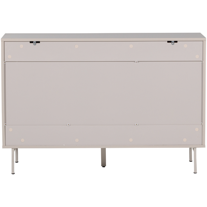 WOOOD Tours Ladekast 6 Lades - Melamine| MDF - Zand - 80x120x42