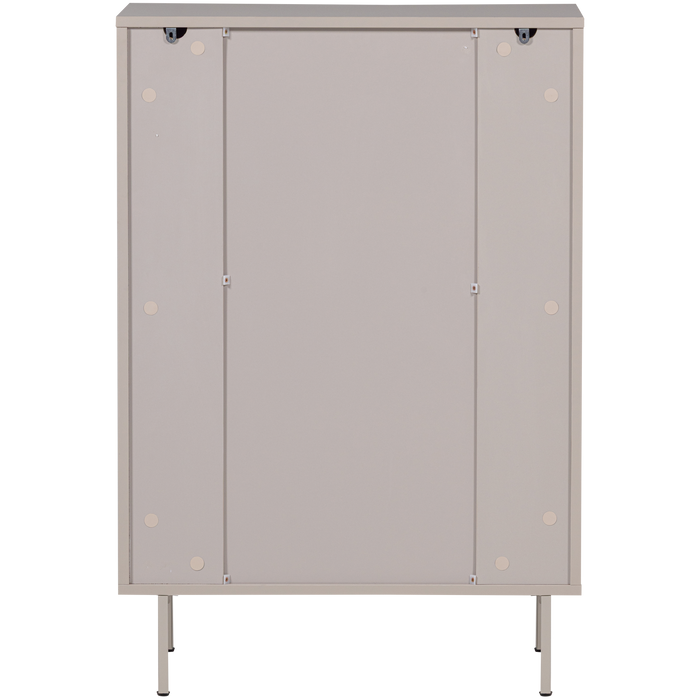 WOOOD Tours Ladekast 4 Lades - Melamine| MDF - Zand - 102x70x42