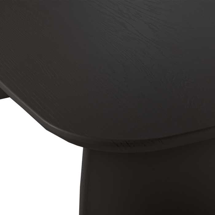 WOOOD Tablo Salontafel 110 cm - Eiken - Blacknight - 35x110x59