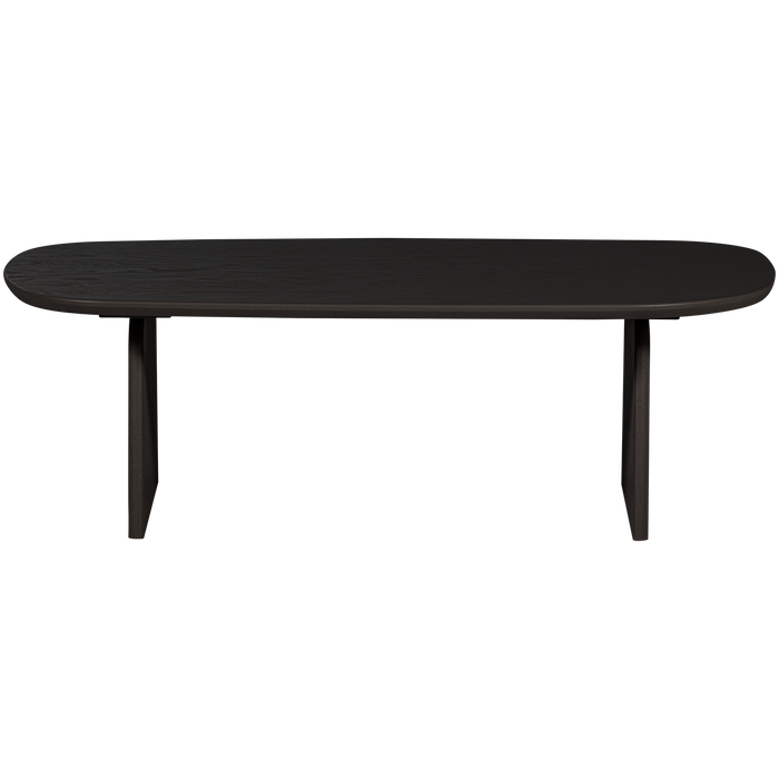 WOOOD Tablo Salontafel 110 cm - Eiken - Blacknight - 35x110x59