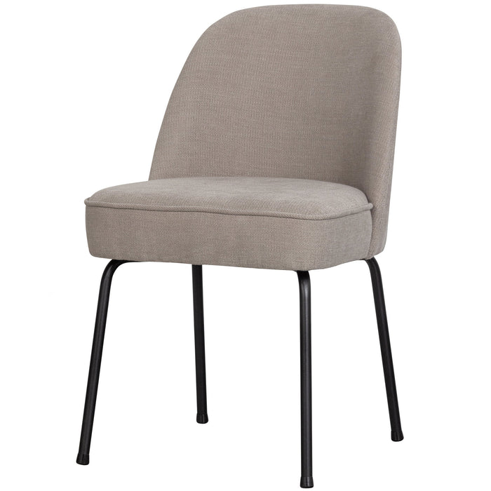 WOOOD Vogue Eetkamerstoelen - Geweven stof - Zand - Set van 6