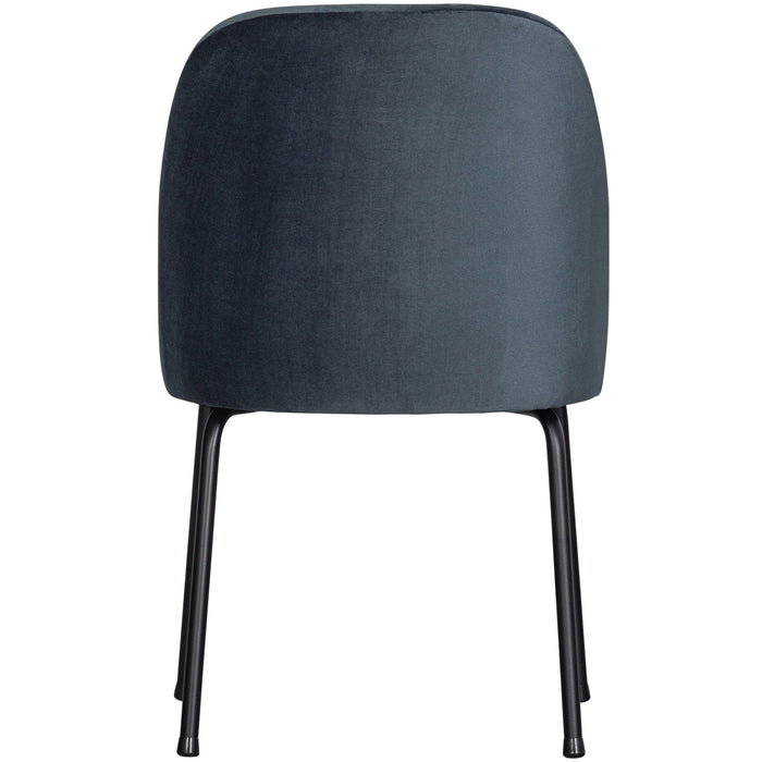 WOOOD Vogue Eetkamerstoelen - Fluweel - Teal - Set van 6