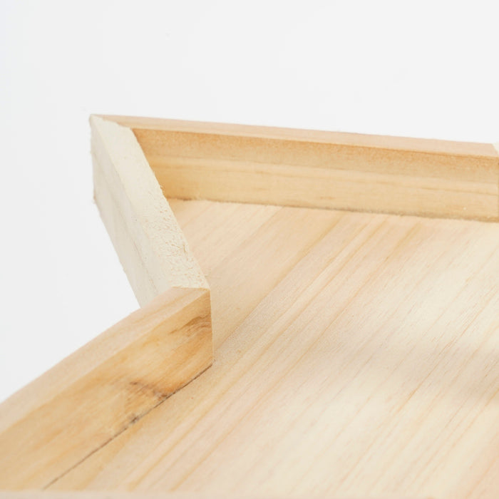 Mica Decorations Etagère - L30 x B29 x H52 cm - Dennenhout - Bruin