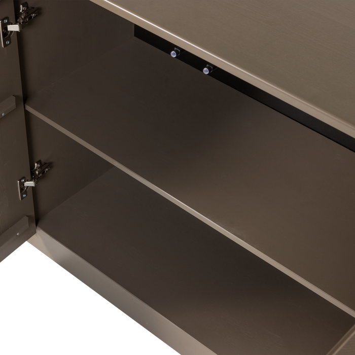 WOOOD Nova Dressoir 200 cm - Grenen - Truffel Bruin - 85x200x40