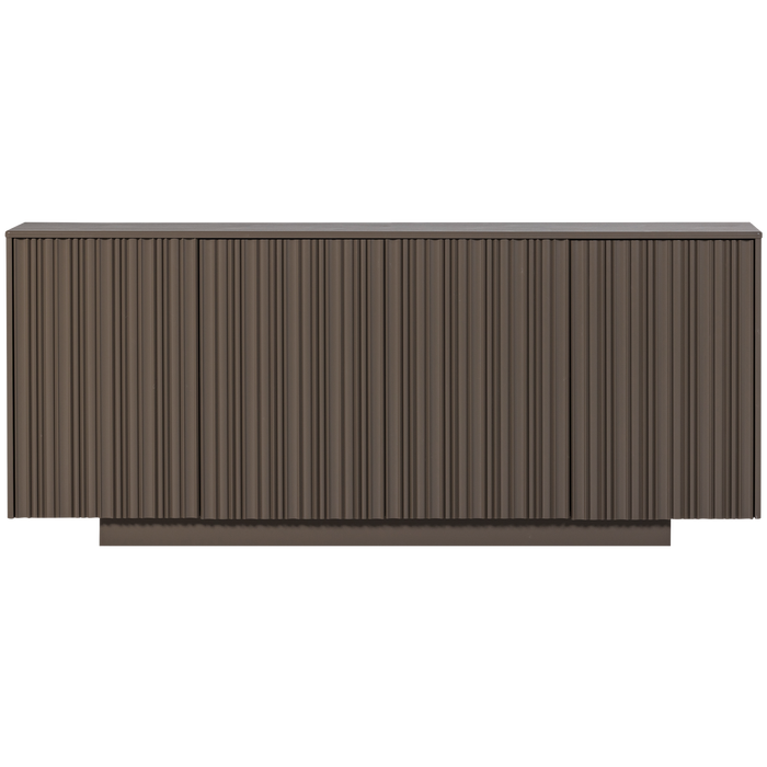 WOOOD Nova Dressoir 200 cm - Grenen - Truffel Bruin - 85x200x40