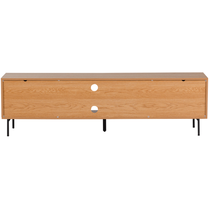 WOOOD Tours Tv Meubel 180 cm - Melamine| MDF - Naturel - 51x180x42