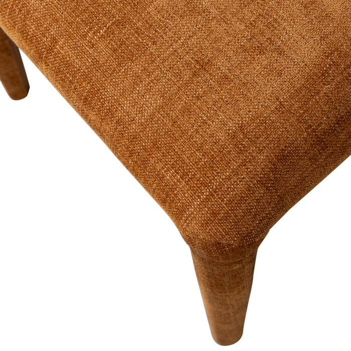WOOOD Permit Eetkamerstoelen - Polyester - Cinnamon - Set van 6