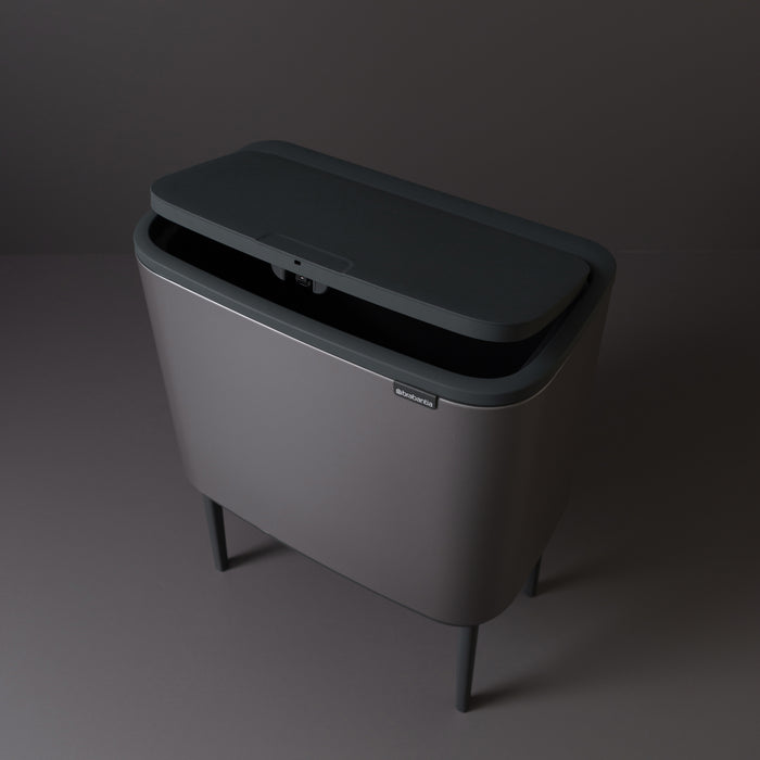 Brabantia Bo Touch Bin Afvalemmer 11 + 23 L - Platinum