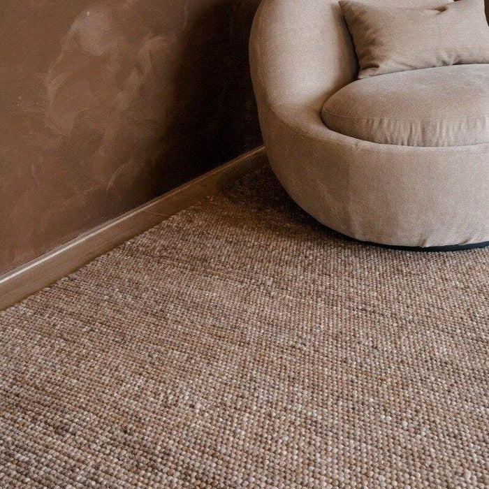 Interieur05 Wollen Vloerkleed Lichtbruin Vik - 240 x 340 cm