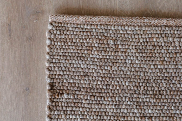 Interieur05 Wollen Vloerkleed Lichtbruin Vik - 240 x 340 cm