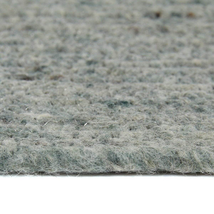 Interieur05 Rond wollen vloerkleed Gapo groen - 220 x 220 cm