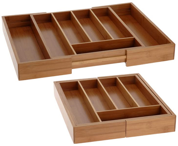 Excellent Houseware Bamboe Besteklade