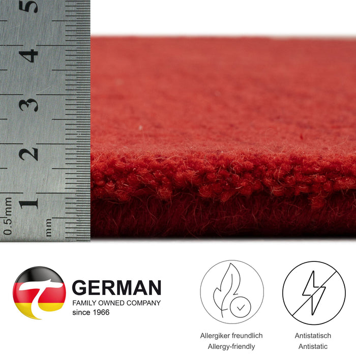 Theko Tapijt met kleurverloop Wool Comfort 90x160 cm - Rood