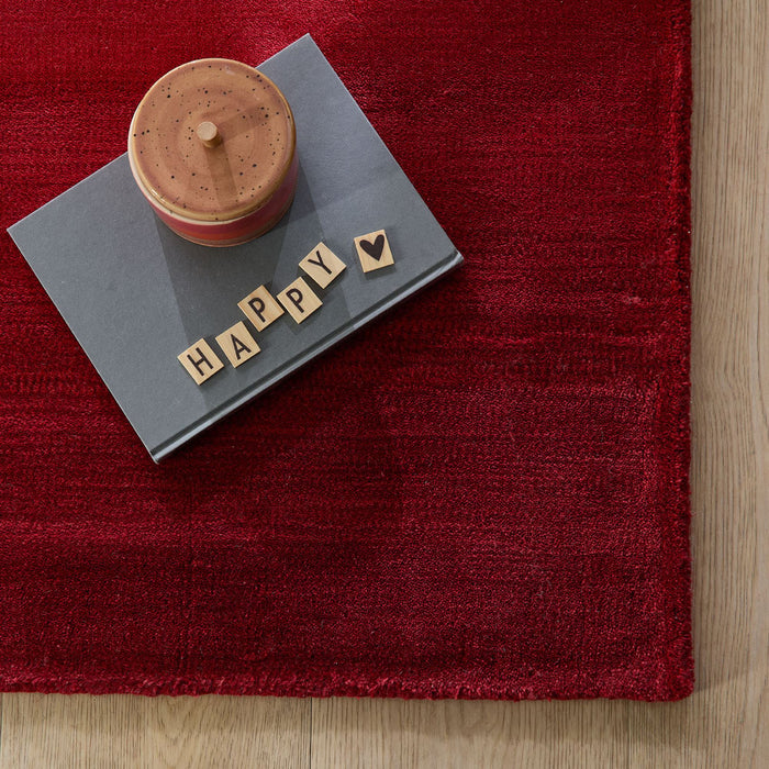 Theko Tapijt met kleurverloop Wool Comfort 90x160 cm - Rood