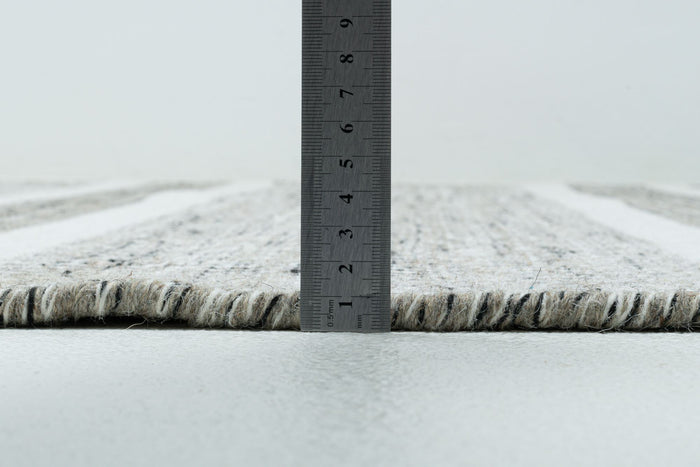 Theko Tapijt in Scandinavische stijl Trondheim 160x230 cm - Zwart|wit