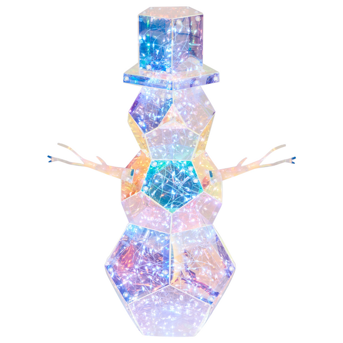 Beliani-ARCTICA-LED Kerstdecoratie-Meerkleurig-Synthetisch matriaal