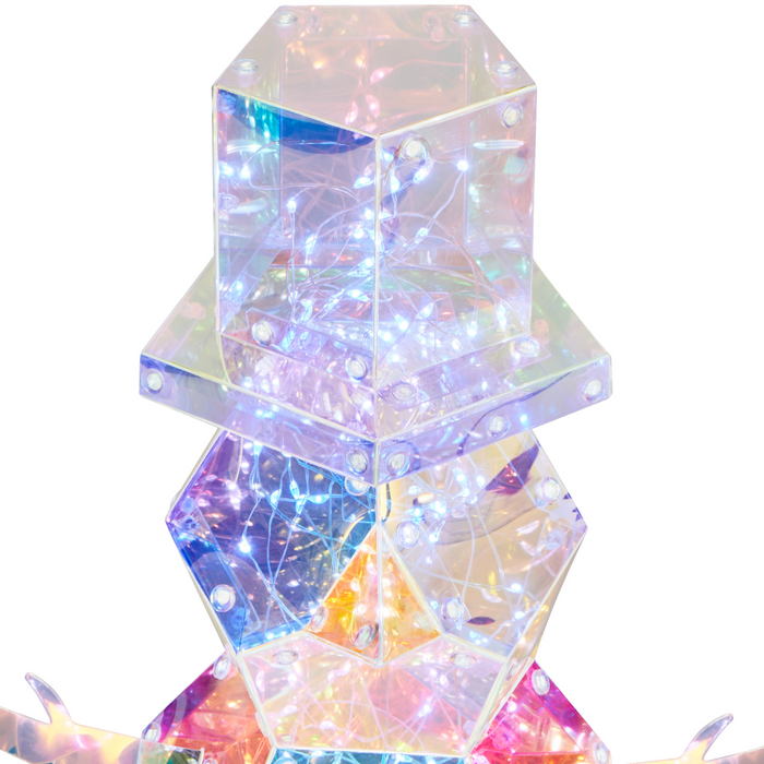 Beliani-ARCTICA-LED Kerstdecoratie-Meerkleurig-Synthetisch matriaal