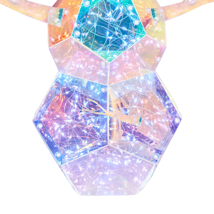 Beliani-ARCTICA-LED Kerstdecoratie-Meerkleurig-Synthetisch matriaal