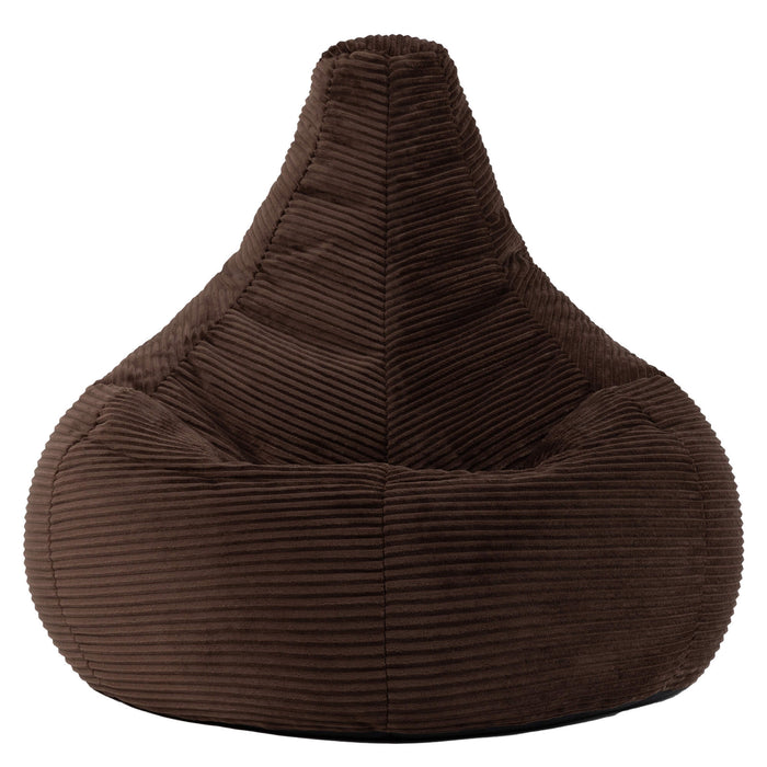 icon Dalton Zitzak - Ribfluweel - Chocolade