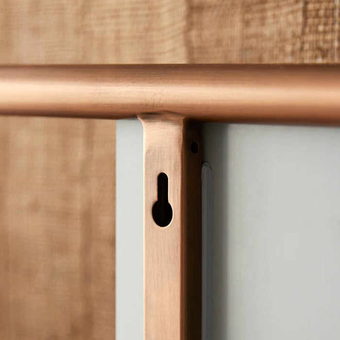 Tikamoon - Félicie - Spiegelrek van walnoothout en messing