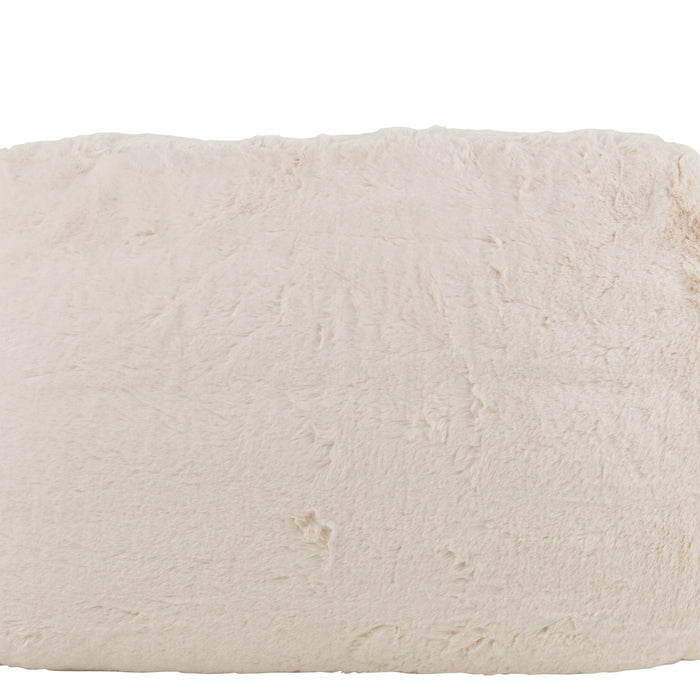 J-Line sofa Cutie - polyester creme - large