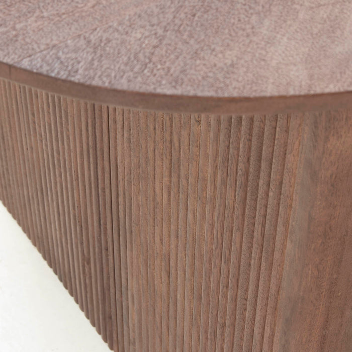 Giga Meubel - Eettafel Donkerbruin - 250x100x76cm - Aya