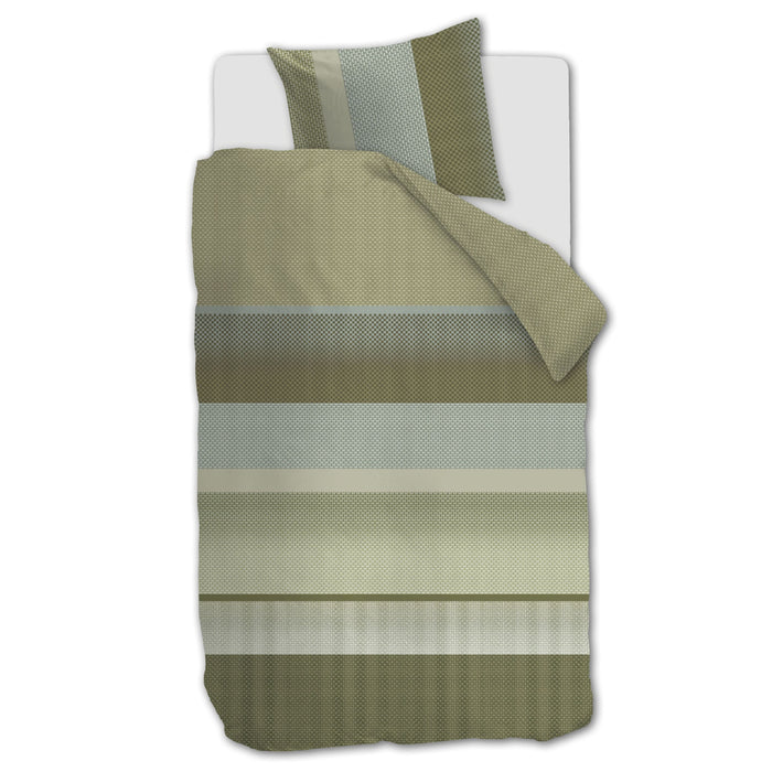 Beddinghouse Marthe Groen Dekbedovertrek 140 x 200/220 cm