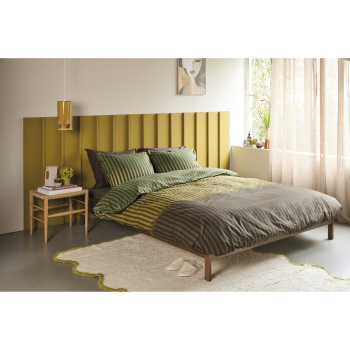 Beddinghouse Jonah Groen Dekbedovertrek 200 x 200/220 cm