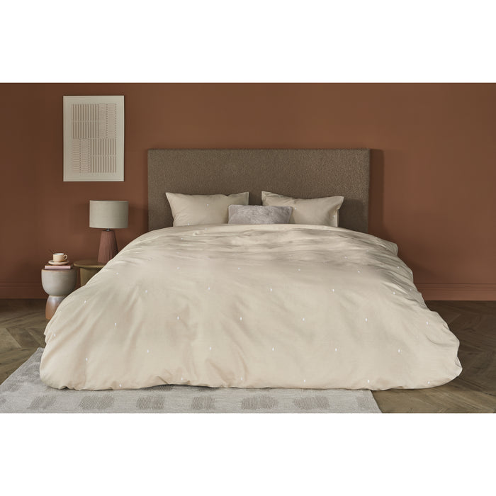 Beddinghouse Monsoon Zand Dekbedovertrek 200 x 200/220 cm