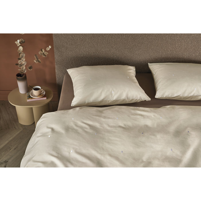 Beddinghouse Monsoon Zand Dekbedovertrek 240 x 200/220 cm