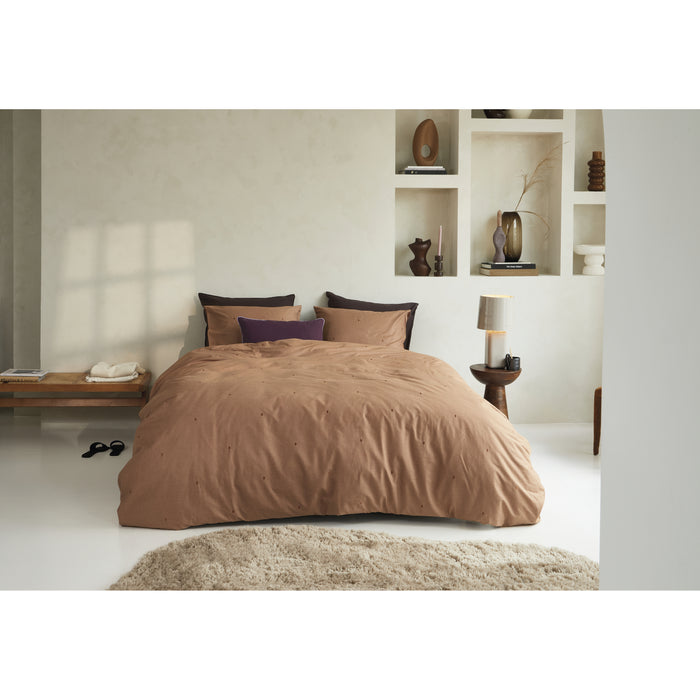 Beddinghouse Monsoon Licht terra Dekbedovertrek 240 x 200/220 cm
