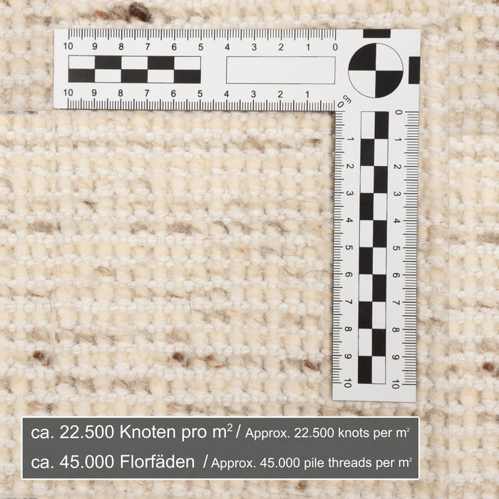 Theko Handgeknoopt Berber tapijt Hadj 60x120 cm - Jaspé