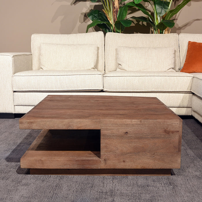 LABEL51 - Salontafel Square - Espresso Mangohout