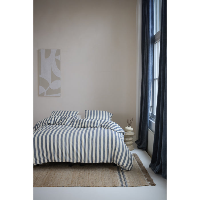 Beddinghouse Jamie Blauw Dekbedovertrek 240 x 200/220 cm