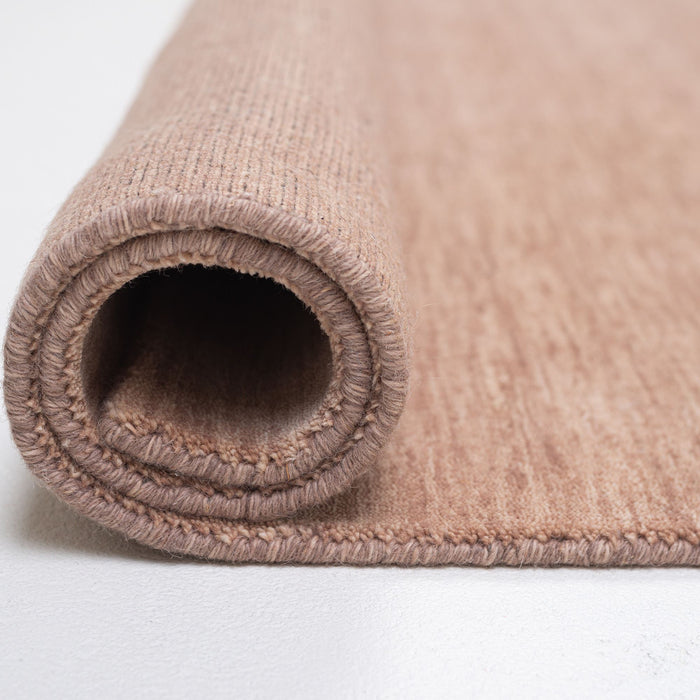 Theko Handgeweven UNI-tapijt Holi 40x60 cm - Beige