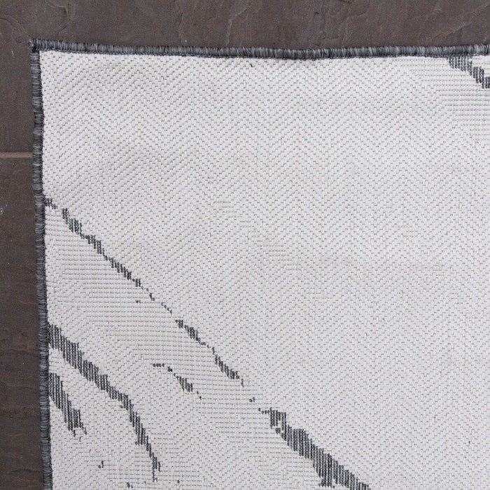 Buitenkleed Marble - Grijs|wit - dubbelzijdig - EVA Interior