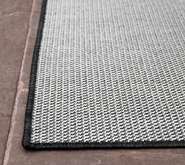 Buitenkleed Mono - Zwart|wit - dubbelzijdig - EVA Interior