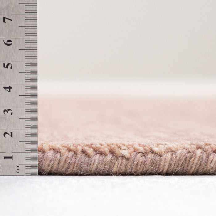 Theko Handgeweven UNI-tapijt Holi 60x90 cm - Beige