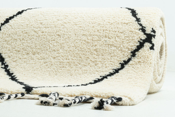 Theko Berber tapijt Marmoucha 90x160 cm - Beige